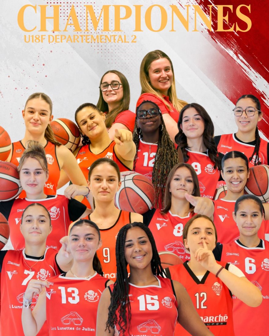 U18F: CHAMPIONNES D2 !
