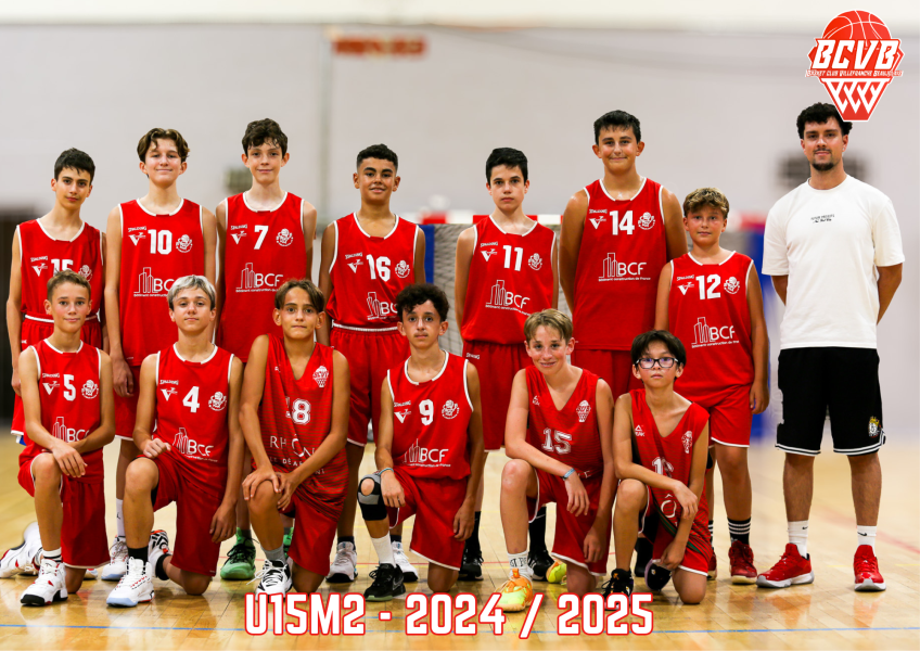 U15M2 - BASKET CLUB VILLEFRANCHE BEAUJOLAIS