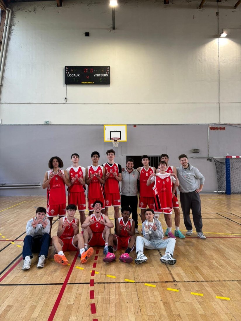 Nos U18M-R1 ont officiellement validé leur qualification pour les play-offs !